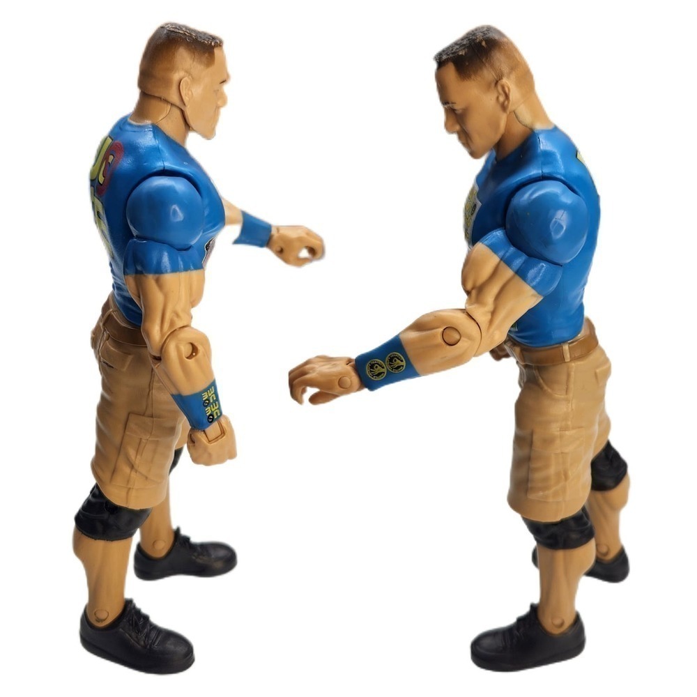 Mattel John Cena Character WWE‎ Wrestling Action Figure 2013 Articulated - Picture 7 of 8